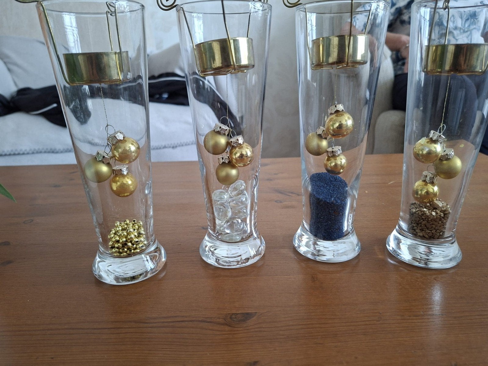 kerst tafelversiering, Ophalen, Gebruikt