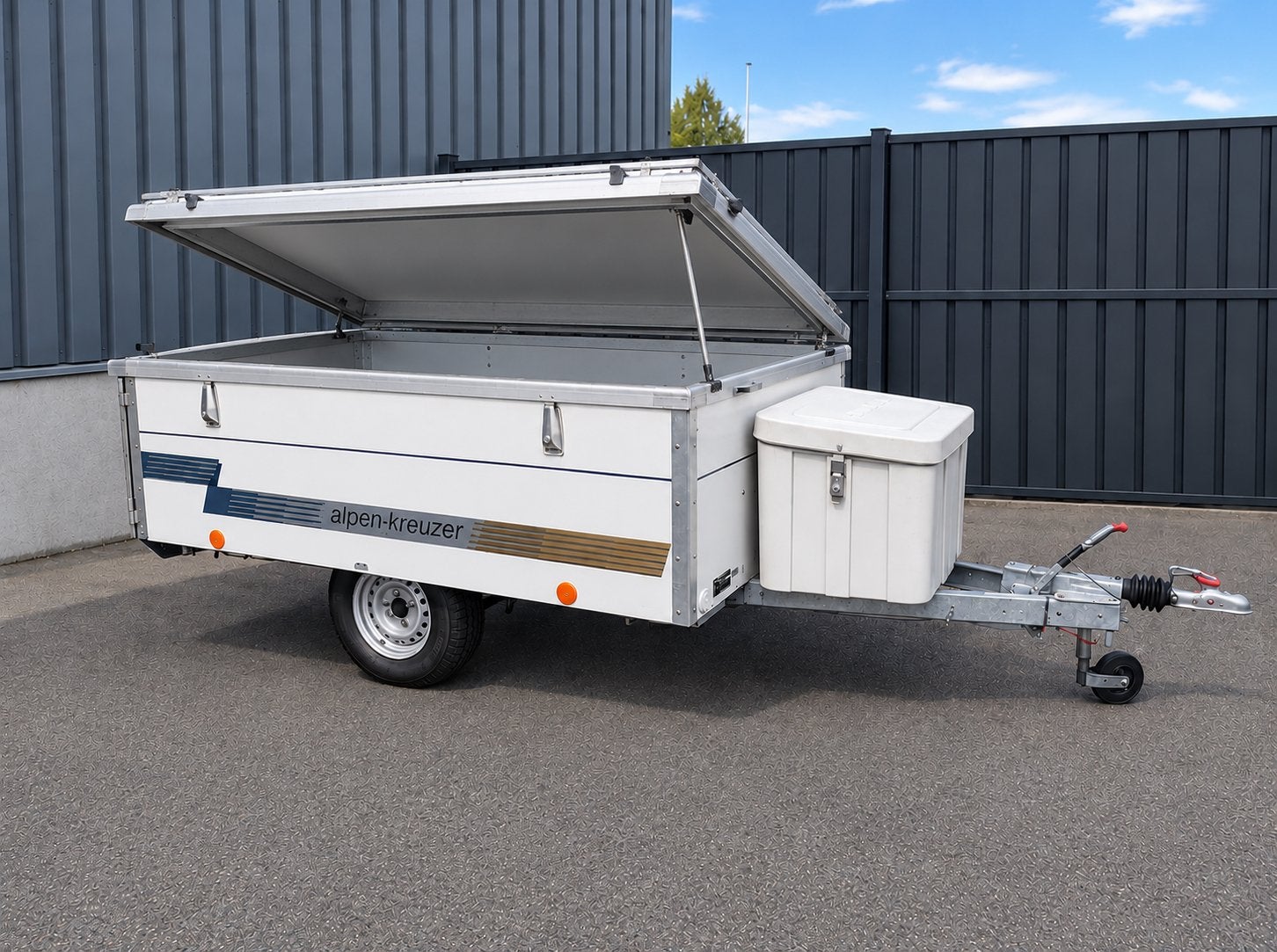 Aanhangwagen / bagagewagen / aanhanger in zeer goede staat!, Ophalen, Zo goed als nieuw