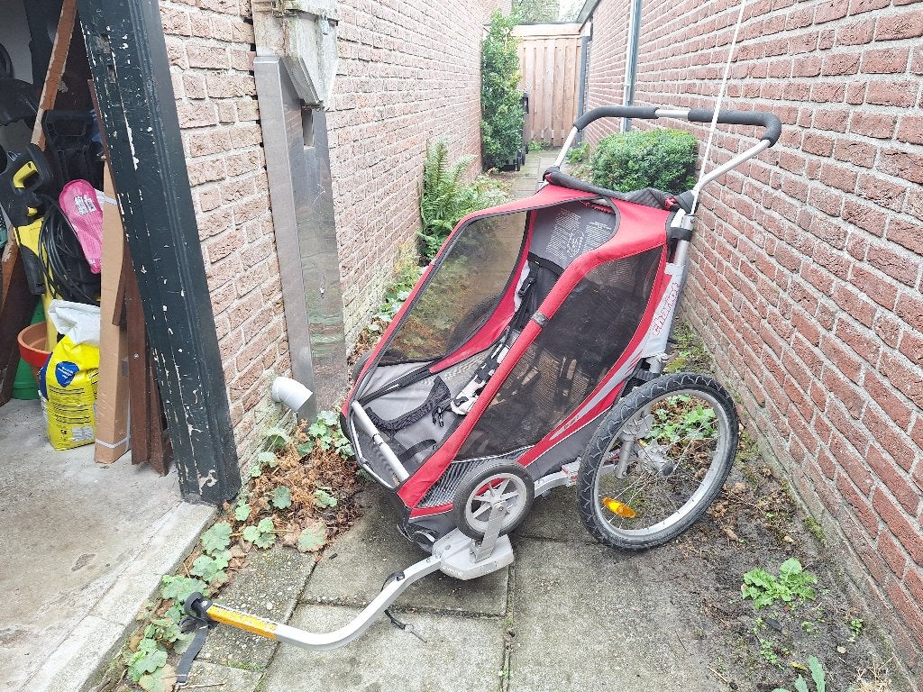 Aanhangfiets Thule Cougar 2 Chariot, Ophalen, Gebruikt, Opvouwbaar, 40 tot 60 kg