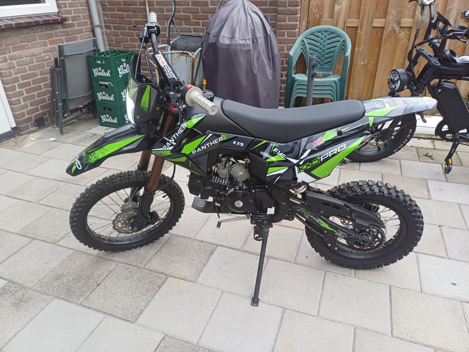 Nieuwe Panther KX9 F140 Crossmotor - Ongebruikt!, Nieuw, 4 versnellingen, Ophalen, 140 cc