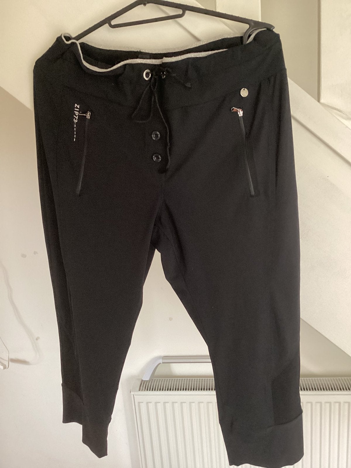 Zwarte capri maat, Kleding | Dames, Maat 38/40 (M), Zwart, Ophalen of Verzenden, Zo goed als nieuw