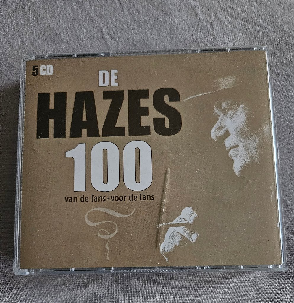 De Hazes 100 - 5 CD Boxset - van de fans - voor de fans, Ophalen of Verzenden, Gebruikt, Levenslied of Smartlap, Boxset