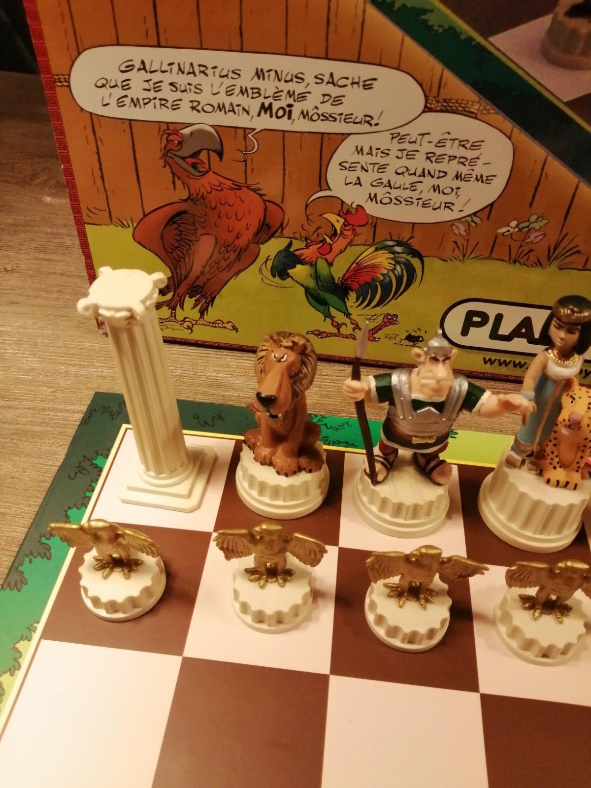 Asterix Schaakspel - Compleet en in goede staat, Een of twee spelers, Ophalen, Gebruikt, Plastoy