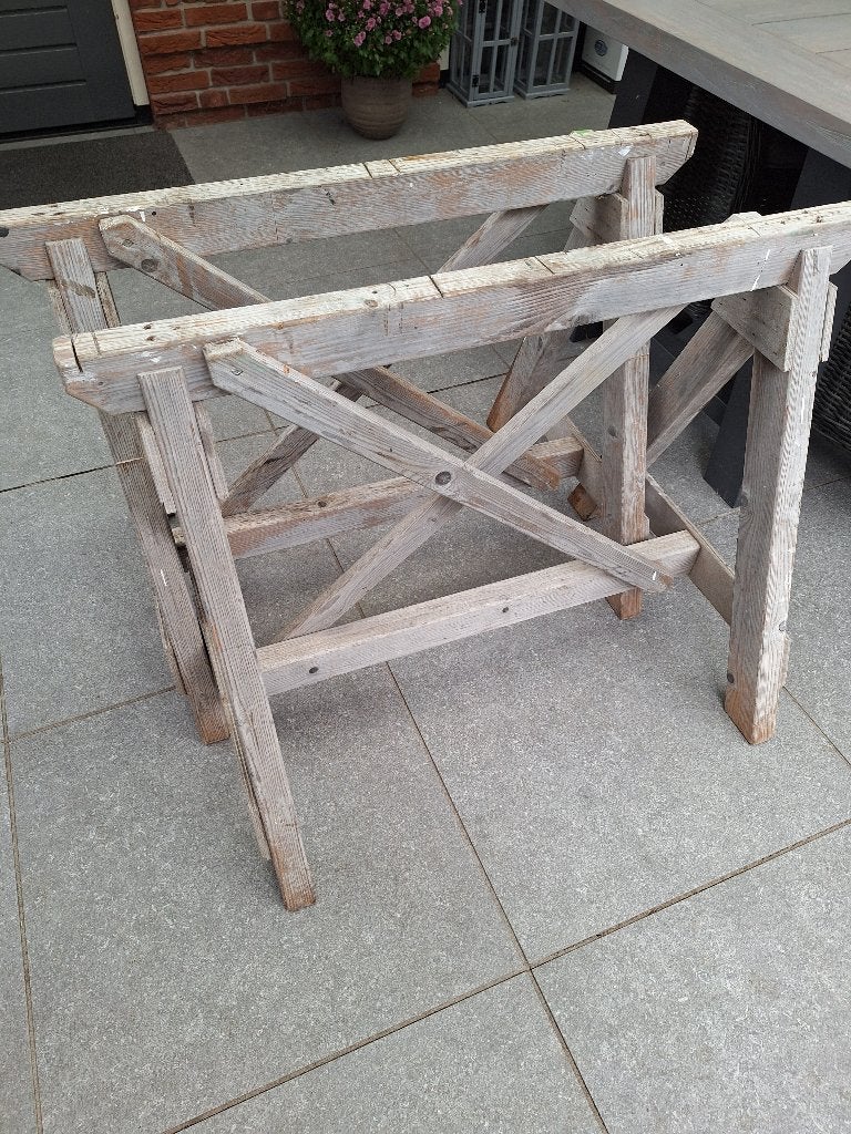 houten schragen, Ophalen, Gebruikt, 70 tot 120 cm