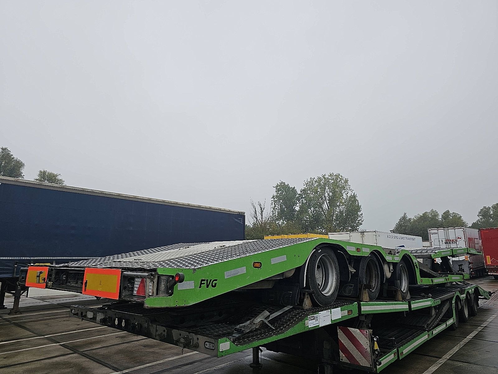 FVG FL TA-B1 EVO Truck Transport, telescopeerbaar, LKW Trans, Overige kleuren, Bedrijf, Aanhangers en Opleggers, Te koop