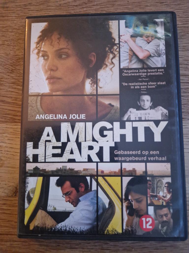 A mighty heart , Angelina Jolie, Alle leeftijden, Ophalen of Verzenden, Zo goed als nieuw