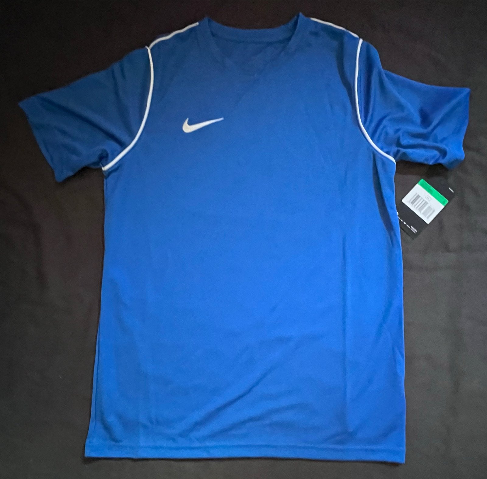 Nike Voetbalshirt Blauw - Nieuw met label, Kinderen en Baby's, Kinderkleding | Maat 170, Ophalen of Verzenden, Nieuw