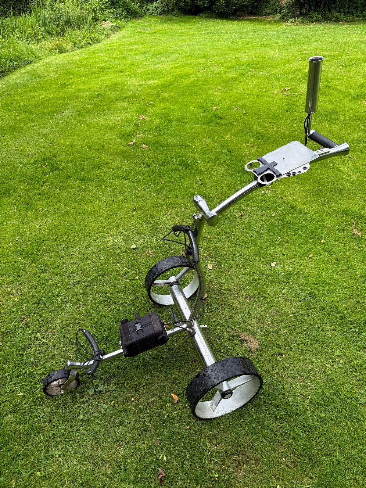 Panthera Golftrolley - Elektrisch en Opvouwbaar, Sport en Fitness, Golf, Ophalen of Verzenden, Gebruikt, Golfkar, Overige merken