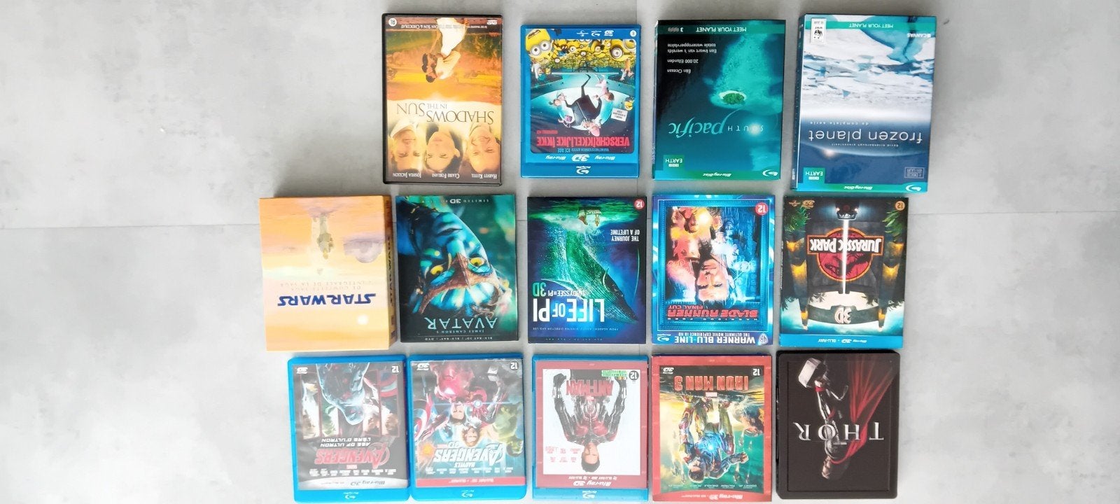 Diverse Blu-ray en DVD collectie - Films en documentaires, Boxset, Nederlands, Actie, Ophalen of Verzenden