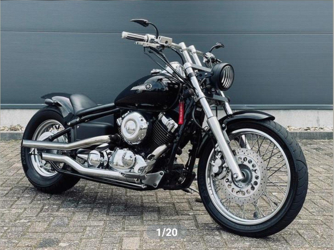 Goed onderhouden Yamaha Dragstar 650 custom bobber, Motoren, Chopper, Particulier, 650 cc