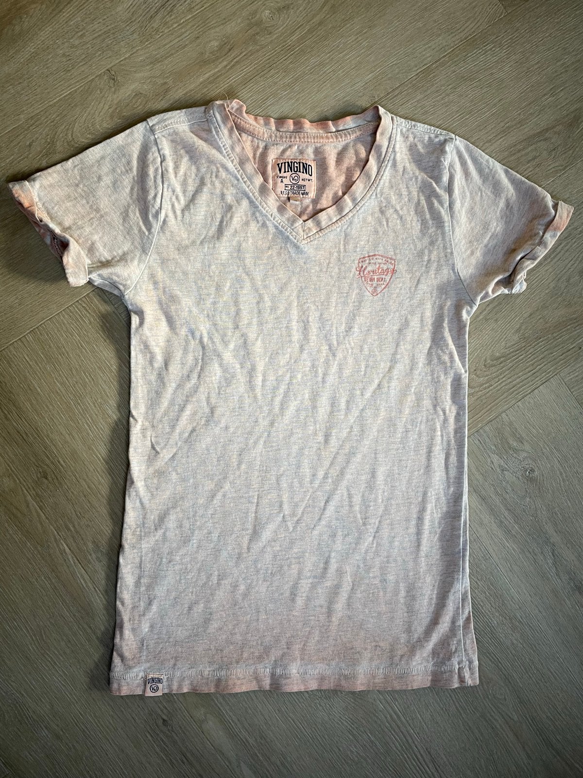 Vingino shirtje maat 128, Verzenden, Zo goed als nieuw, Jongen of Meisje, Shirt of Longsleeve