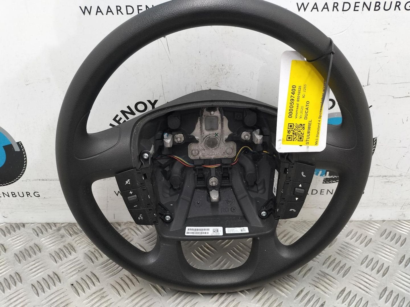 FIAT DUCATO 35H 2.3 MultiJet L3H2 STUURWIEL 34155136C, 53289, Auto-onderdelen, Ophalen of Verzenden, Gebruikt, ARN erkend