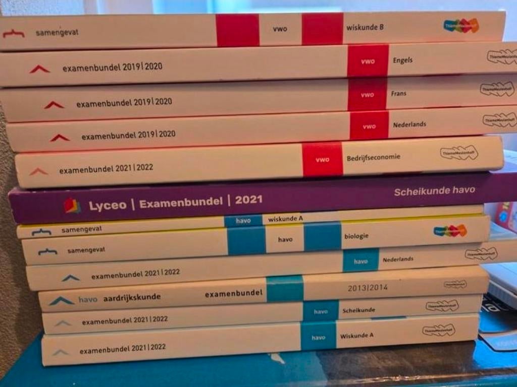 Examenbundels/ Samengevat havo/vwo, Ophalen of Verzenden, Zo goed als nieuw, HAVO