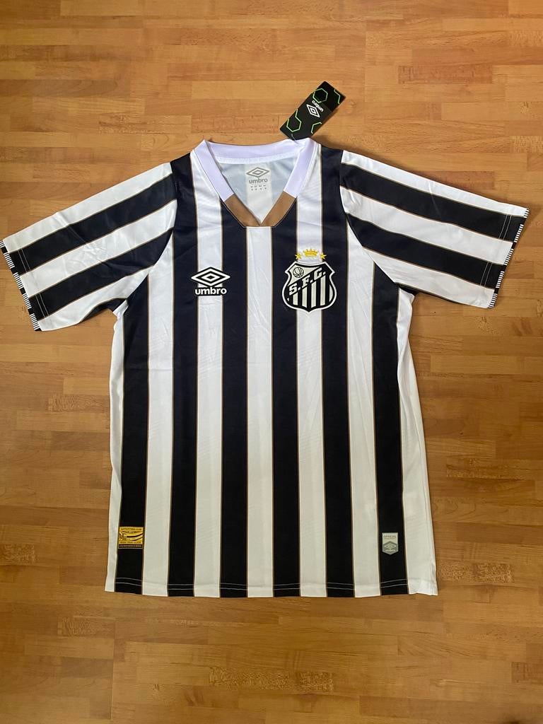 Santos Thuisshirt Maat M, Maat 52/54 (L), Wit, Nieuw, Ophalen of Verzenden