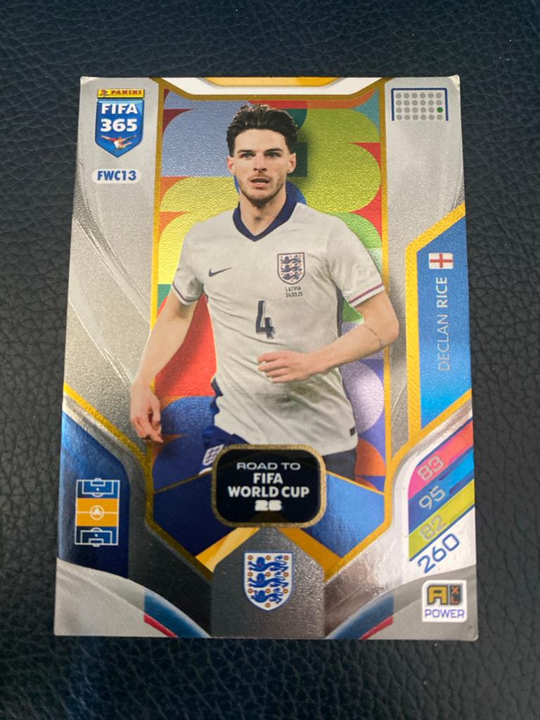 Panini FIFA 365 FWC13 Declan Rice Spelerskaart, Ophalen of Verzenden, Zo goed als nieuw, Buitenlandse clubs, Spelerskaart