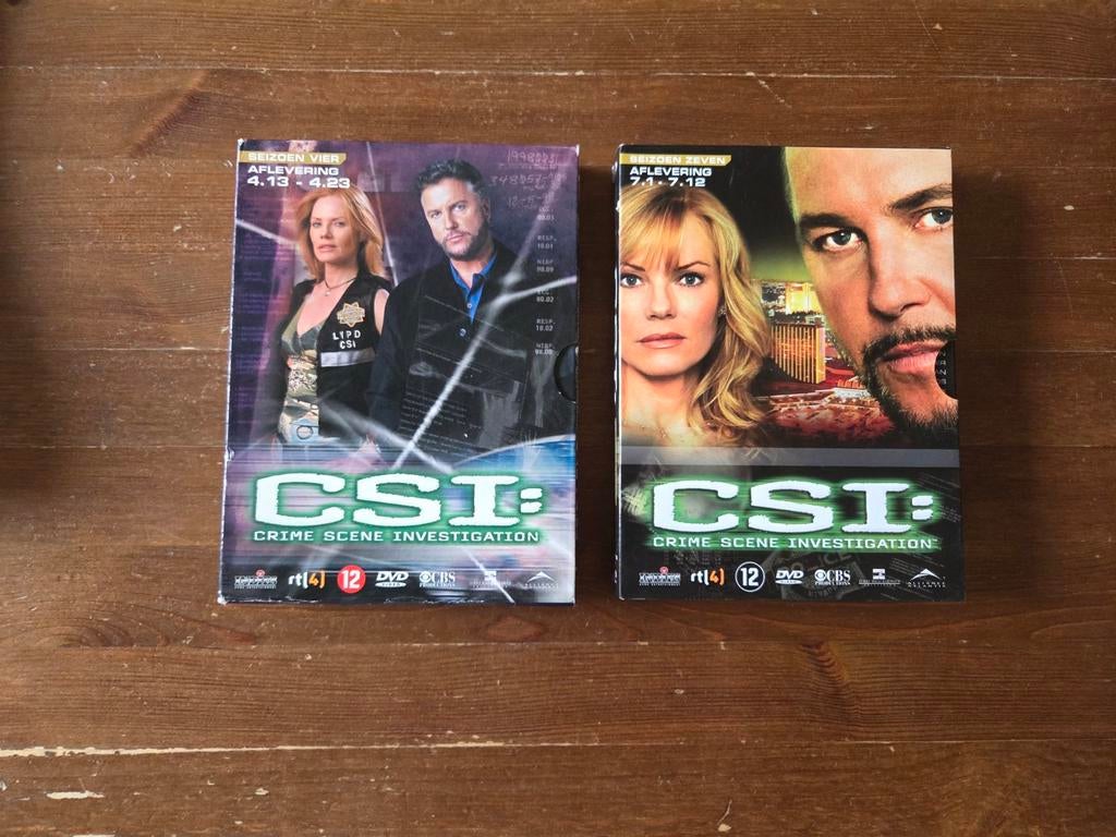 DVD-sets CSI, Vanaf 12 jaar, Ophalen of Verzenden, Zo goed als nieuw, Actie en Avontuur