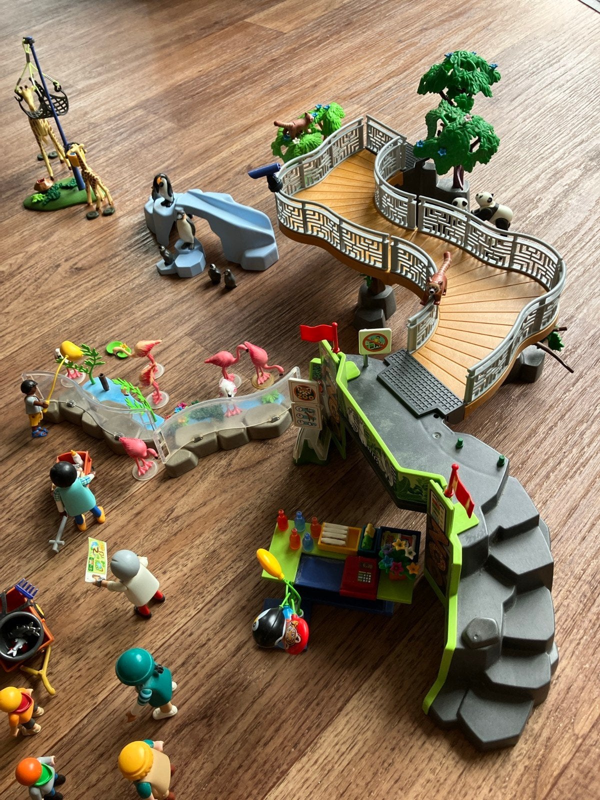 playmobil Zoo dierentuin 70341, Gebruikt, Gebouw, Complete set, Ophalen of Verzenden