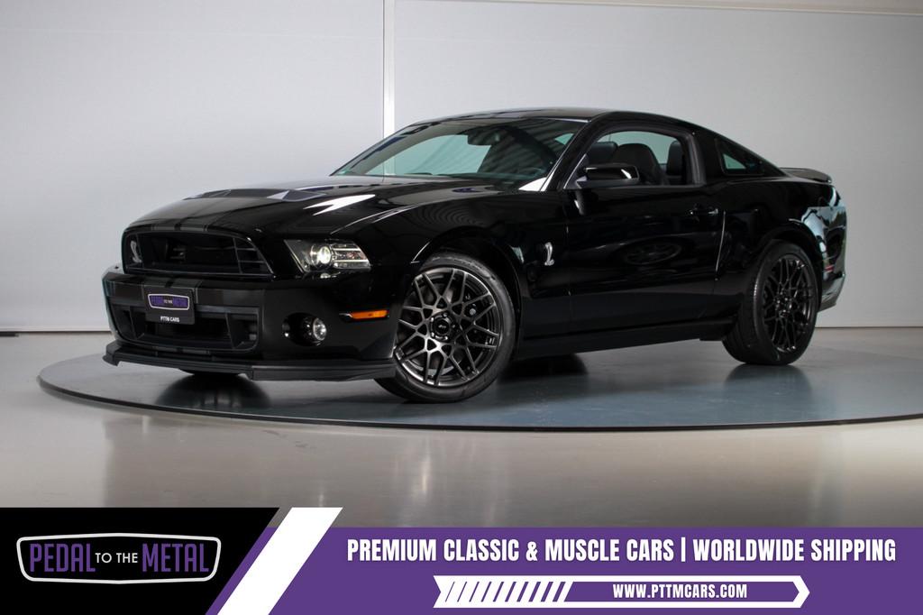 2014 Shelby Mustang GT500 SVT | 13.000 Miles, Achterwielaandrijving, Gebruikt, 4 stoelen, Zwart