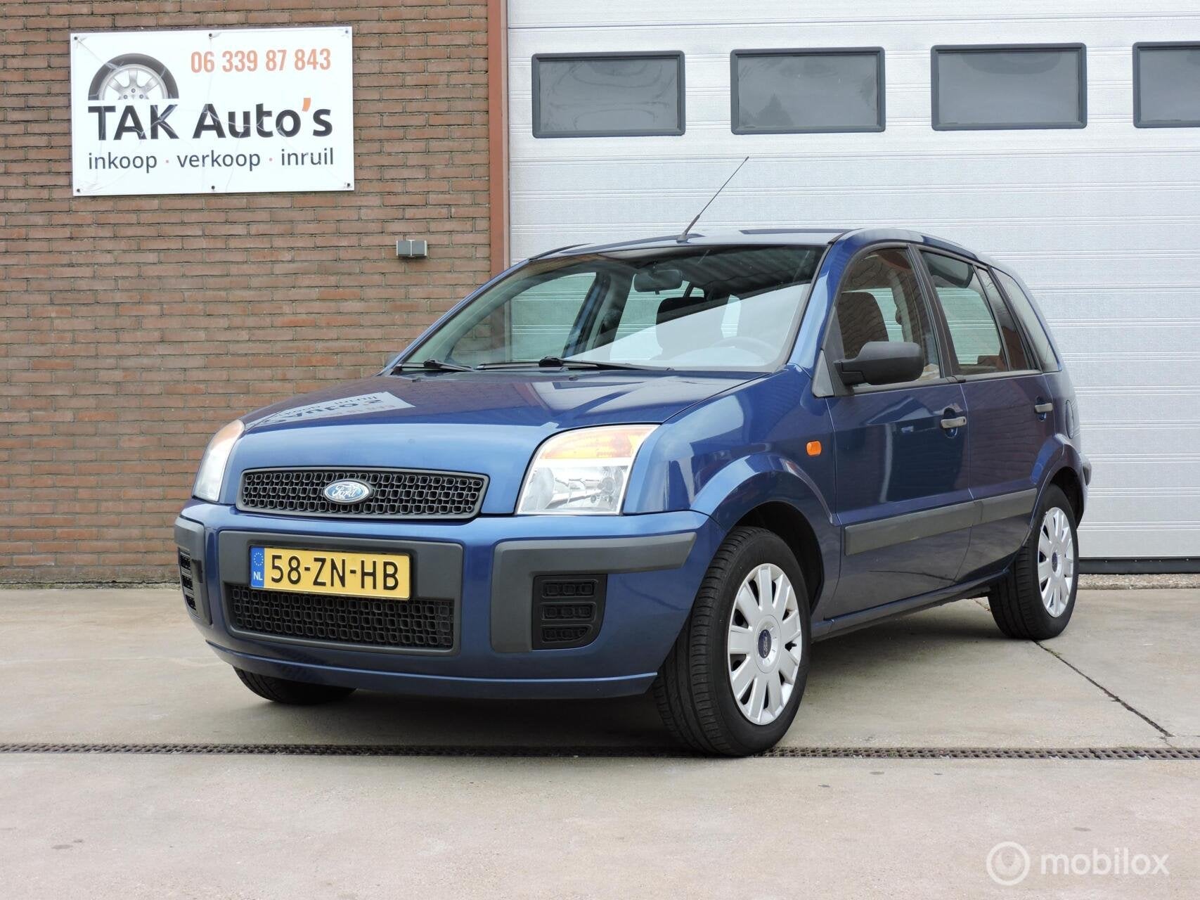Ford Fusion 1.4-16V Cool & Sound/Airco/Trekhaak/NAP/nette au, Auto's, Voorwielaandrijving, 15 km/l, Gebruikt, Elektrische ramen