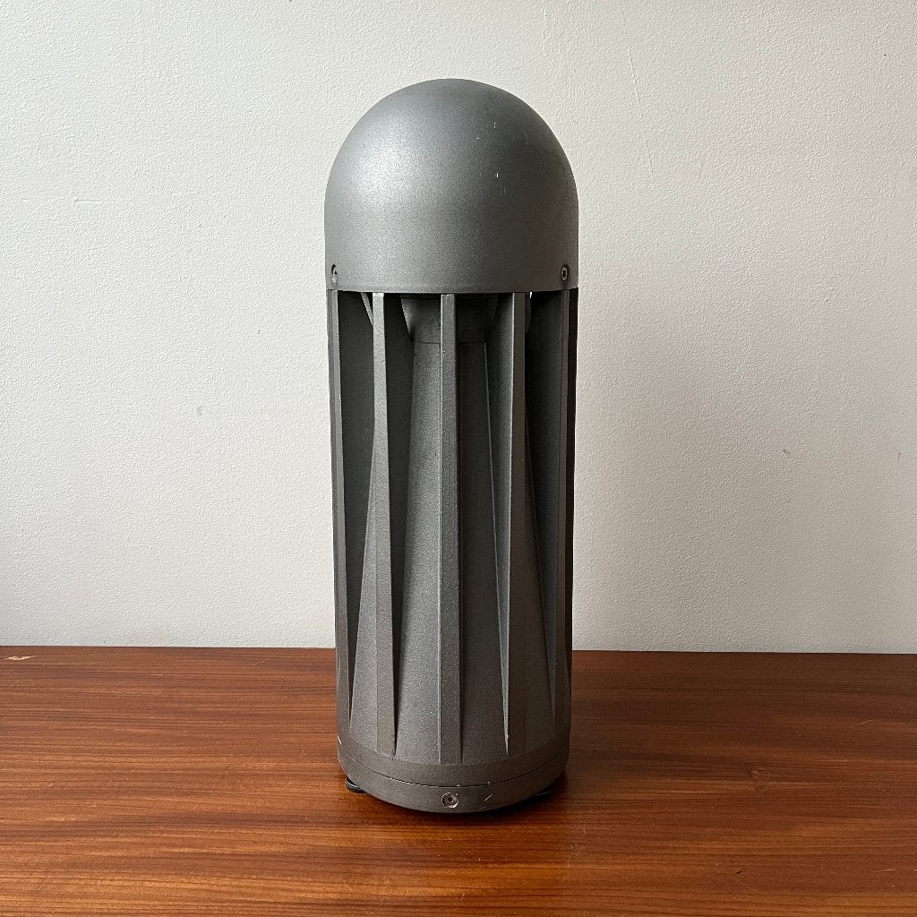 Italiaans design aluminium tafellamp iGuzzini, Guzzini, Gebruikt, Glas, Ophalen of Verzenden