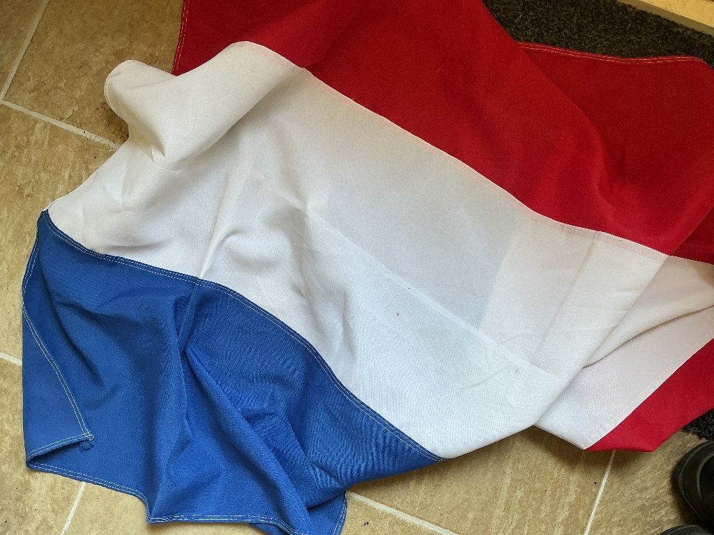 Nederlandse vlag doek geslaagd, Ophalen of Verzenden, Zo goed als nieuw