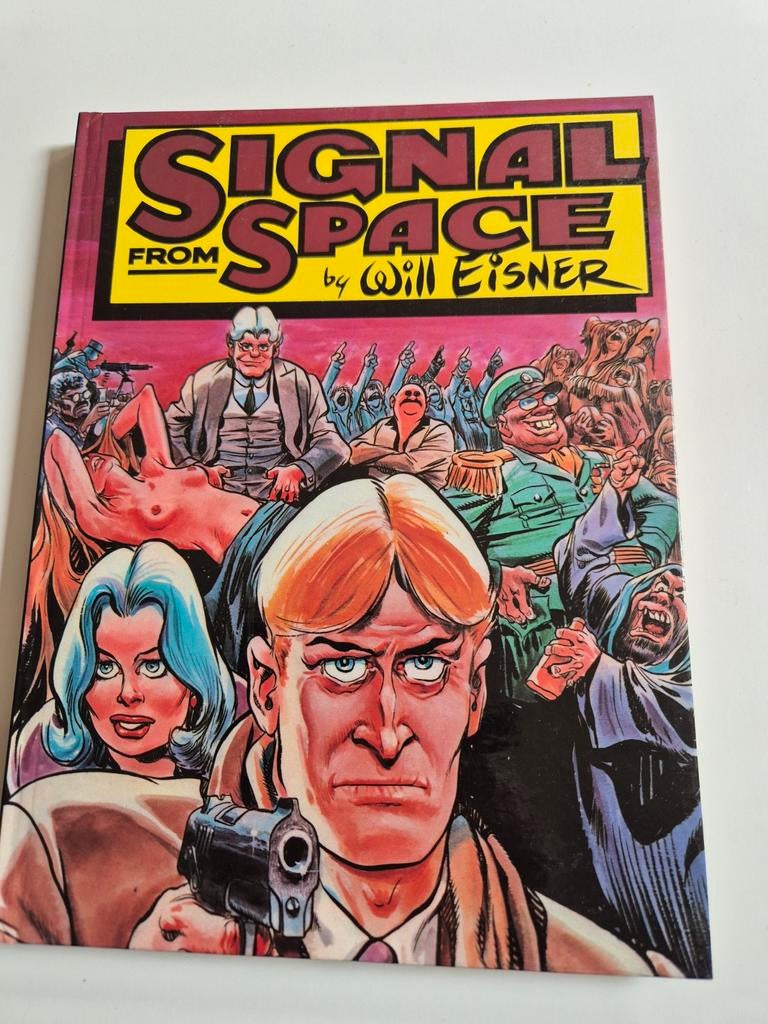 SIGNAL FROM SPACE.will eisner.hc, Eén comic, Ophalen of Verzenden, Gelezen, Amerika