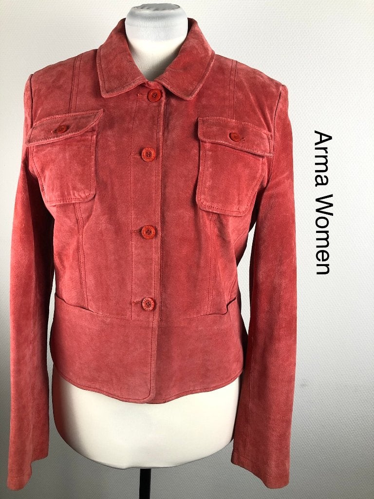 Arma Women Leren Jas  (mt: 44) 28,8/8538, Kleding | Dames, Zwart, Maat 42/44 (L), Arma Women, Ophalen of Verzenden