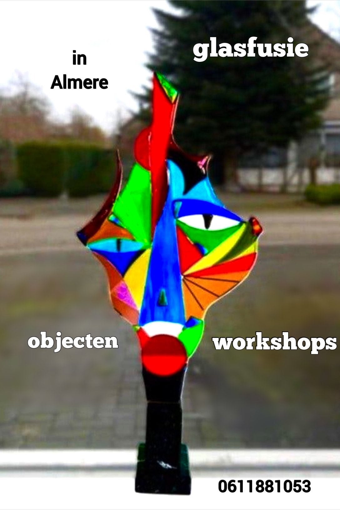 Glasfusie, glaskunst, glas, picastra, Ophalen