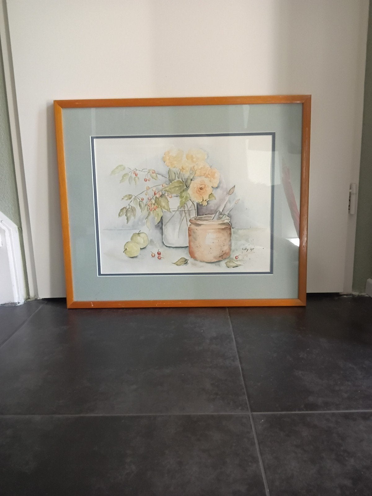 Aquarel schilderij incl. lijst., Ophalen