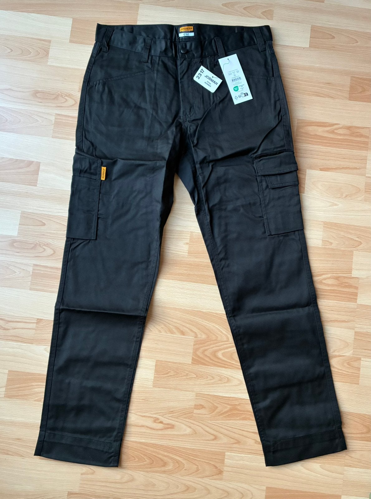 Nieuwe Jobman2317 Service Werkbroek Stretch,ZwartC52 ,W36L32, Kleding | Heren, Ophalen of Verzenden, Nieuw, Maat 56/58 (XL), Zwart