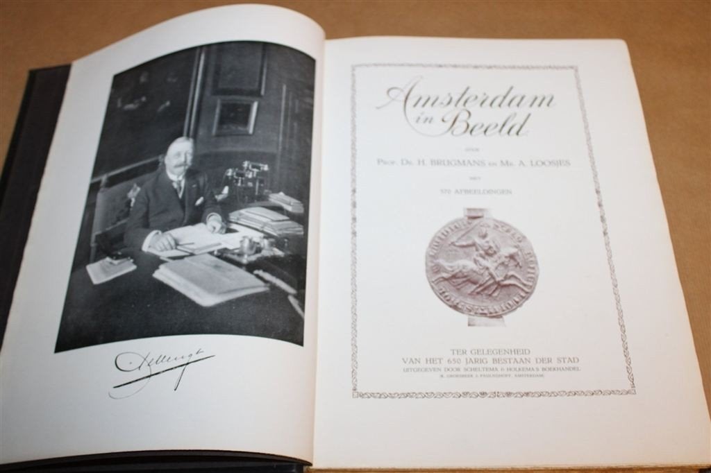 Amsterdam in Beeld — 650 Jr Stadsgeschiedenis in Fotos 1925, Boeken, Ophalen of Verzenden, Gelezen