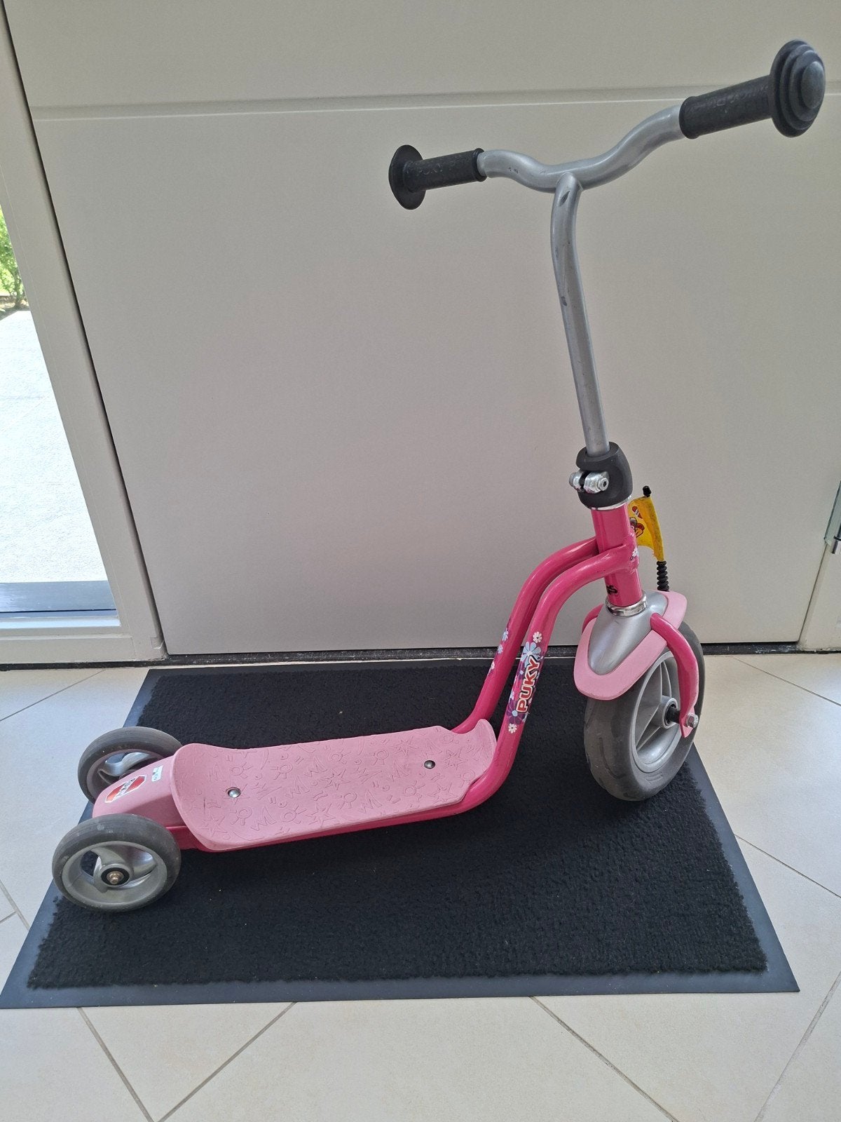 Puky kinderstep driewieler rose, Fietsen en Brommers, Steps, Ophalen, Gebruikt, Gewone step