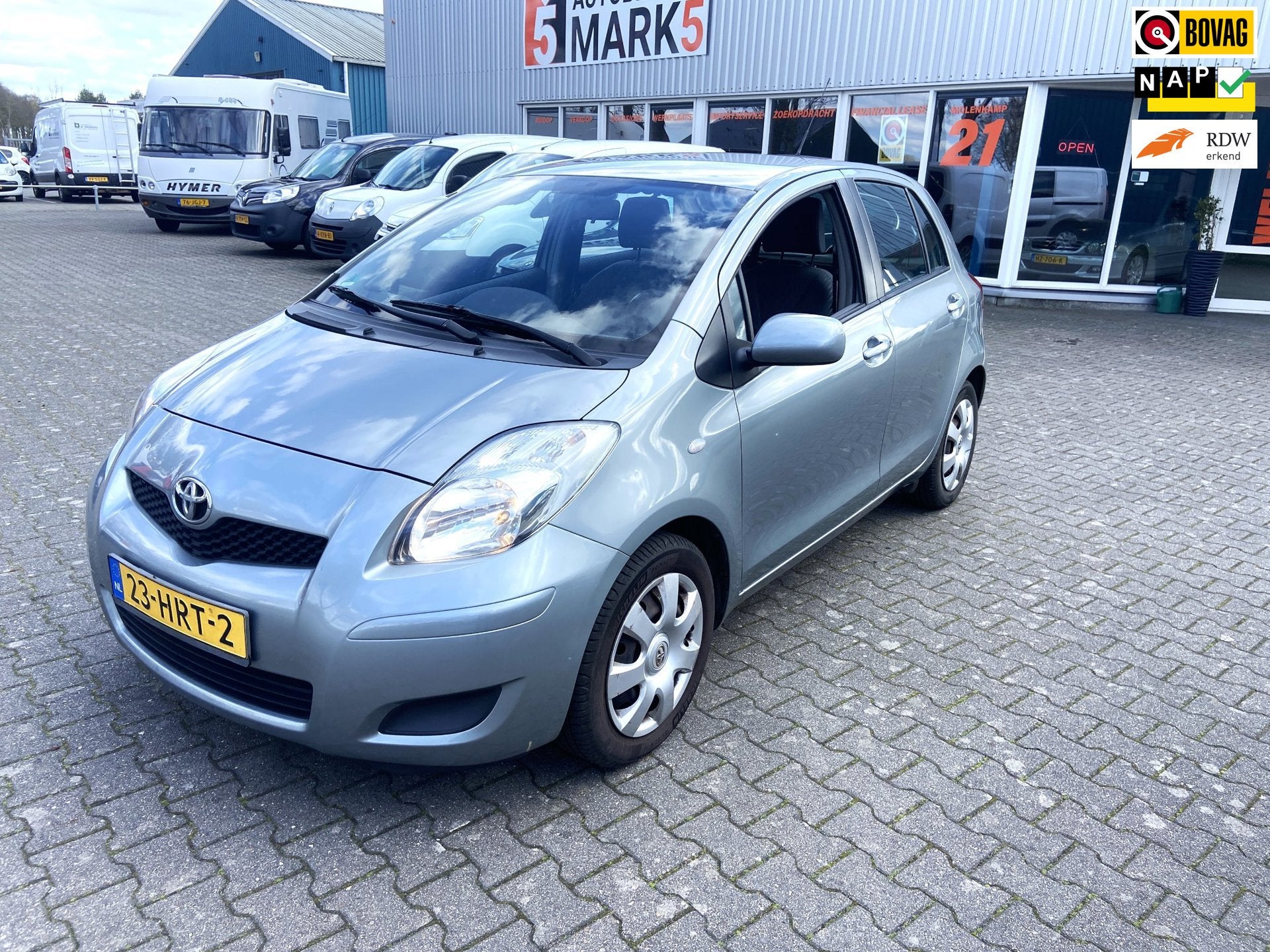 Toyota Yaris 1.3 VVTi Aspiration NAP/trekhaak 5 deurs, Auto's, Voorwielaandrijving, 4 cilinders, Bedrijf, Handgeschakeld