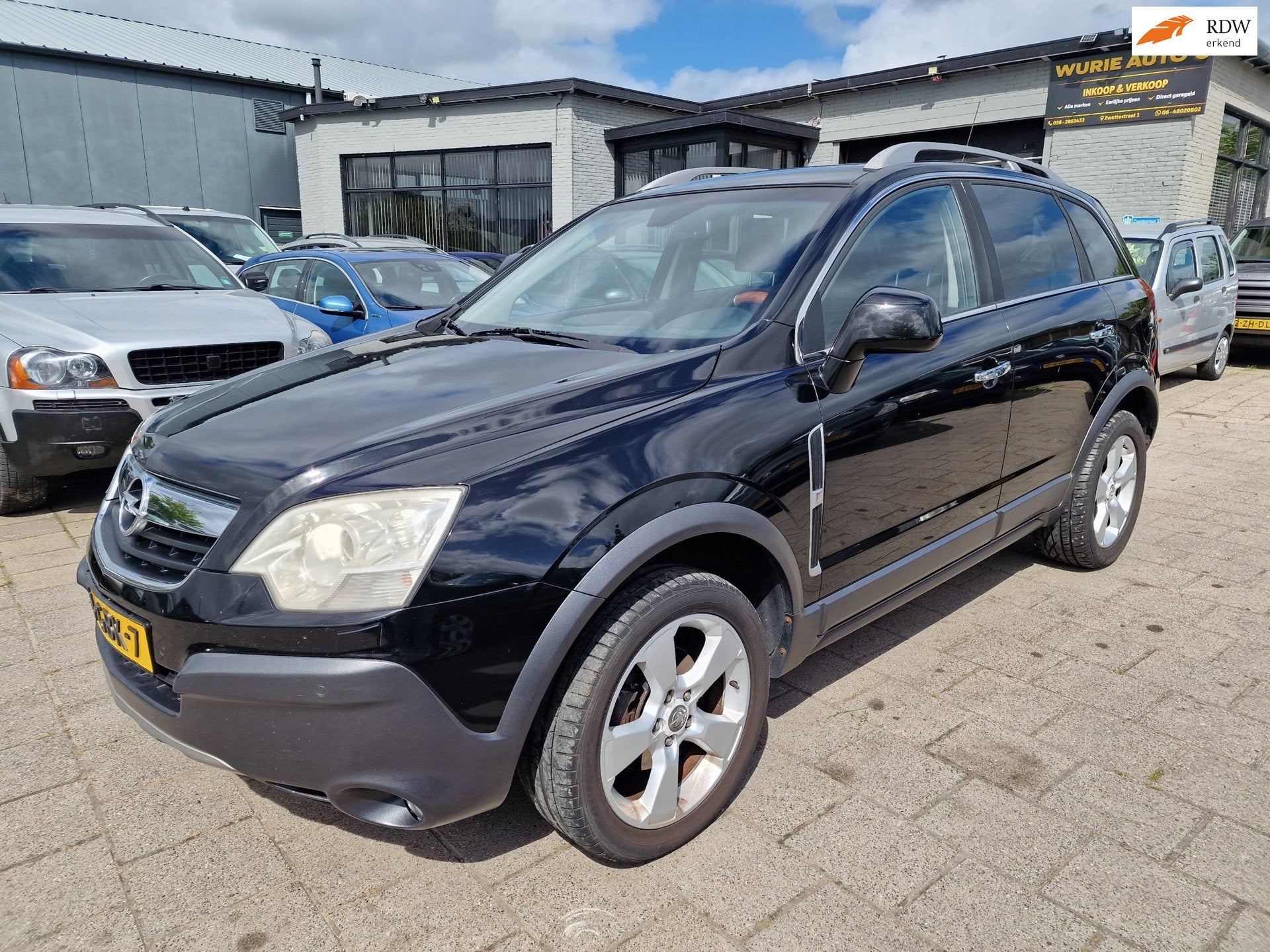 Opel Antara 3.2 V6 Cosmo/Automaat/Apk 17-11-26, Auto's, Automaat, 3195 cc, 2000 kg, Zwart