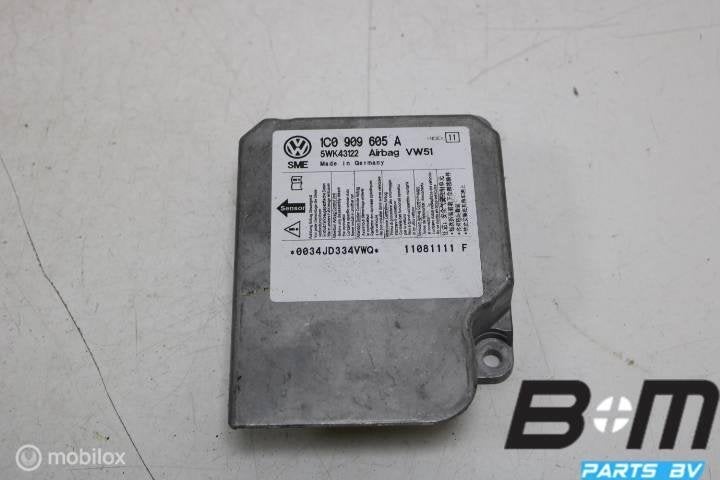 Airbag regelapparaat VW Transporter T5 1C0909605A, Auto diversen, Anti-diefstal, Gebruikt