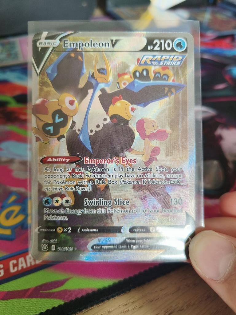 Empoleon V 146/163, Ophalen of Verzenden, Nieuw, Losse kaart, Foil