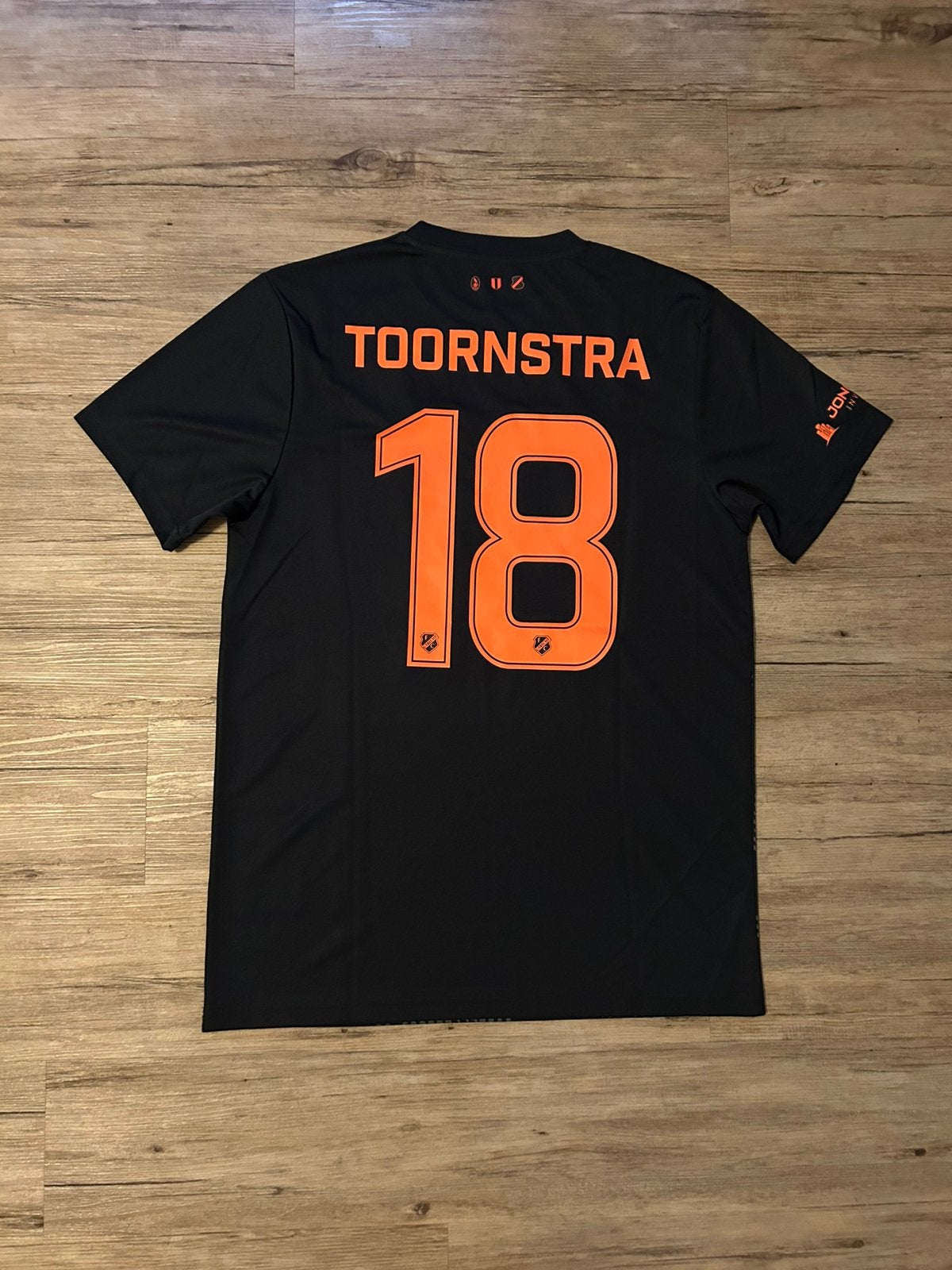 Origineel FC Utrecht Uitshirt 24/25 Toornstra #18 - Maat M, Maat M, Ophalen of Verzenden, Zo goed als nieuw, Shirt