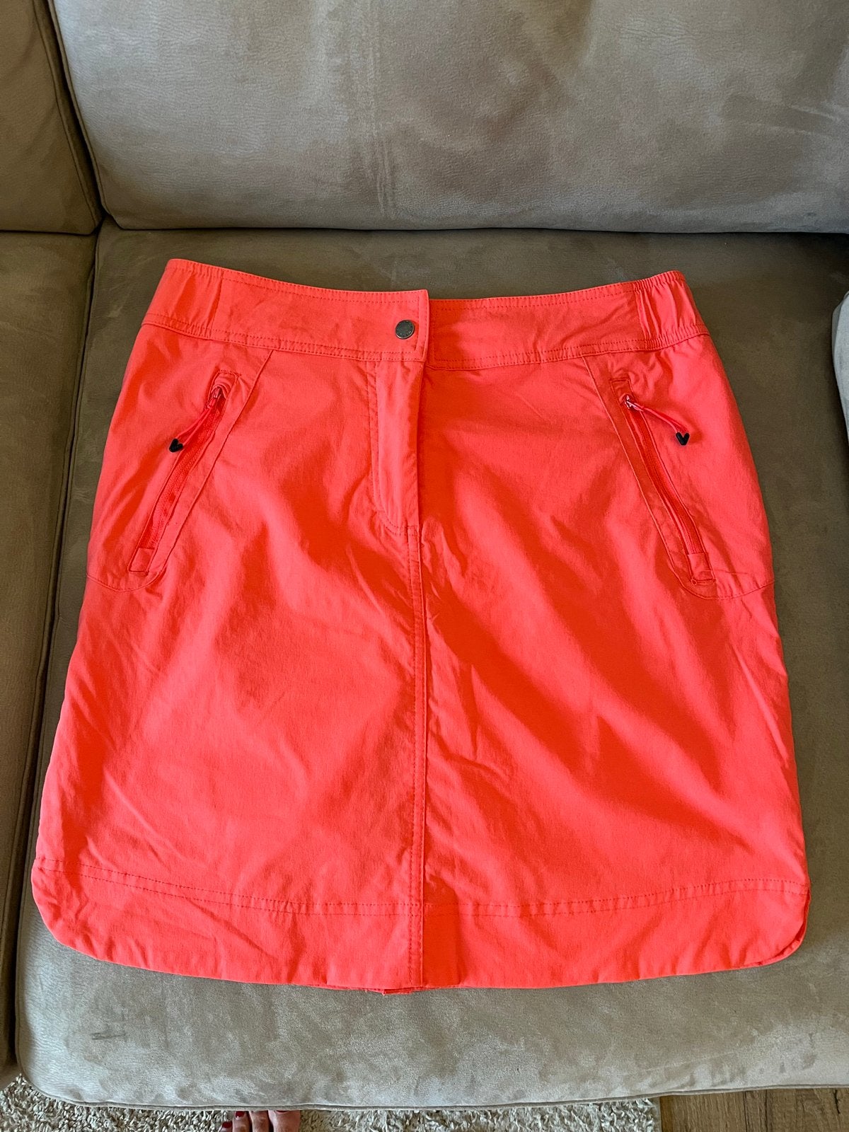 ANWB Human Nature wandelrokje met korte broek, maat L, Maat 42/44 (L), Oranje, Ophalen of Verzenden, Zo goed als nieuw