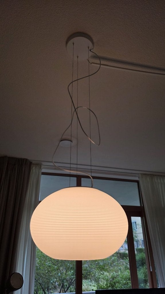 Philips Hue Flourish White & Color Ambiance hanglamp – €250, Ophalen, Nieuw, Glas