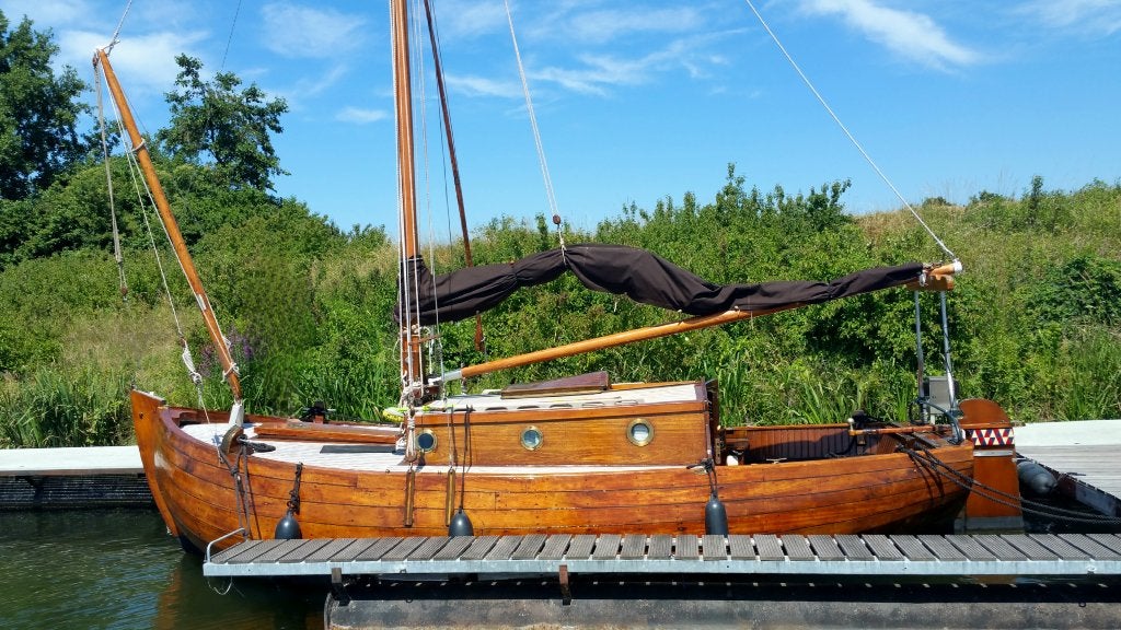 Staverse Jol Zeeleeuw. Varend monument, bouwjaar 1900, Watersport en Boten, 70 cm, Gebruikt, Keuken, Diesel