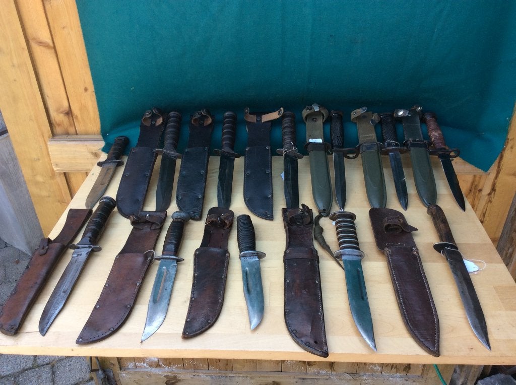 US FIGHTING KNIVES, Ophalen of Verzenden, Landmacht, Amerika, Mes of Dolk