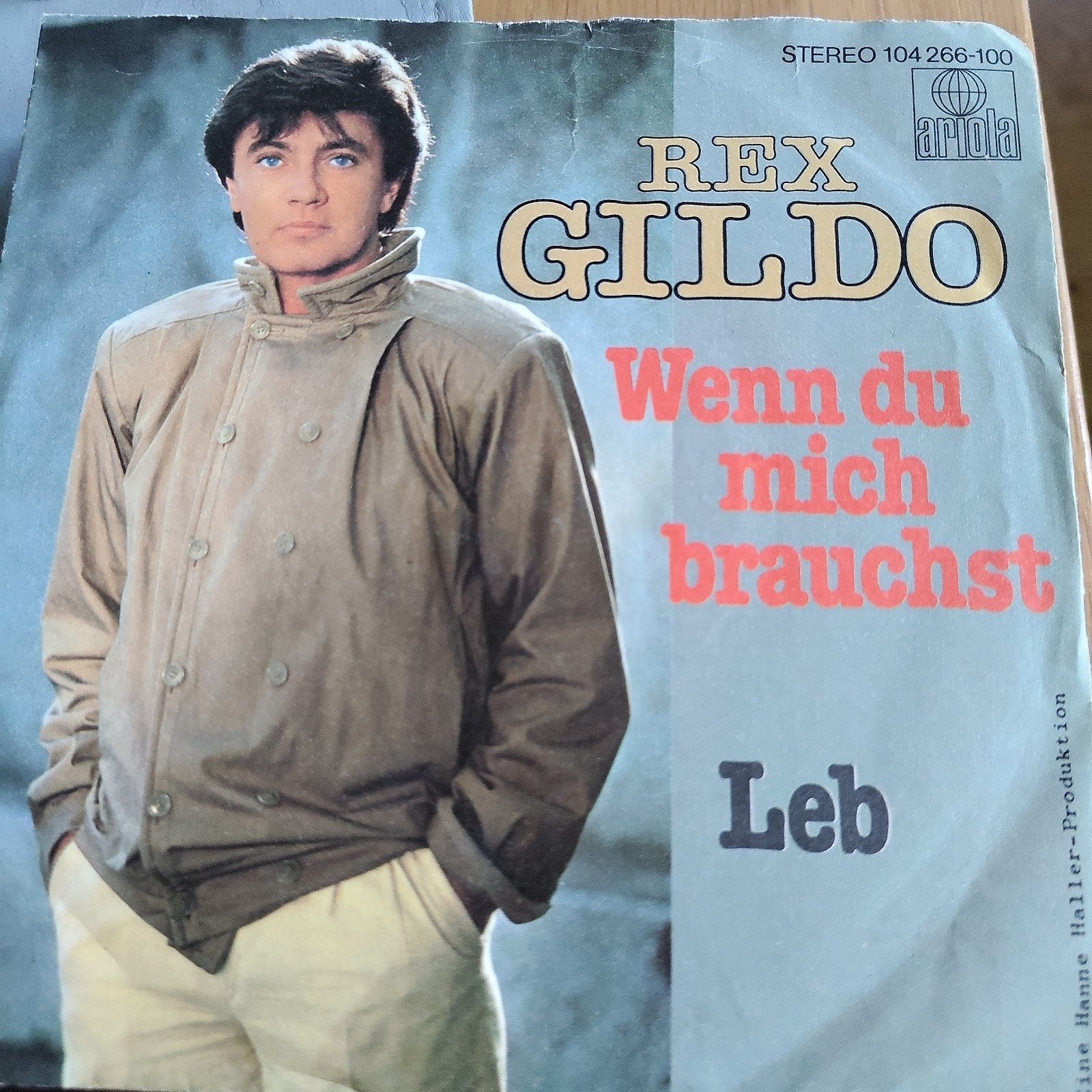 Rex Gildo - Wenn du mich brauchst / Leb (Single), Ophalen of Verzenden, Gebruikt, 7 inch