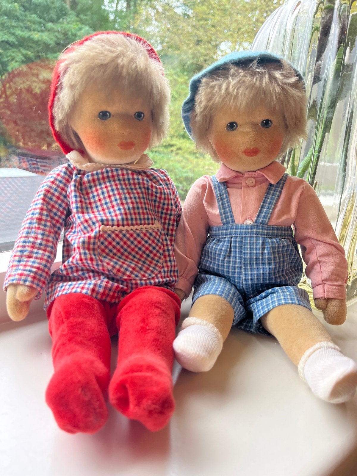 Kathe Kruse poppen 35 cm - Onbespeeld, Kinderen en Baby's, Speelgoed | Poppen, Ophalen of Verzenden, Zo goed als nieuw, Overige typen