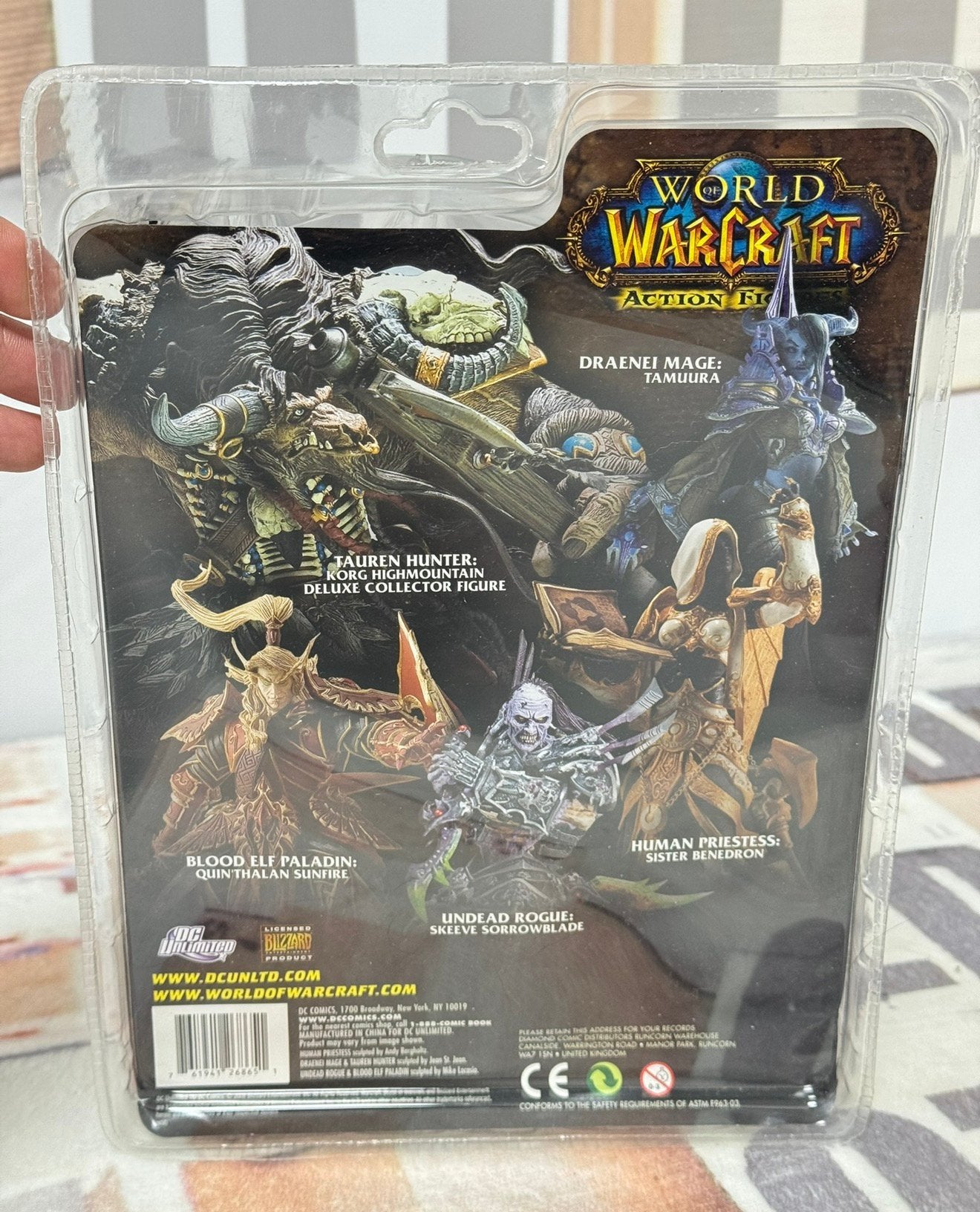 World of Warcraft Series 3 - Skeeve Sorrowblade Undead Rogue, Nieuw, Ophalen of Verzenden, H, H