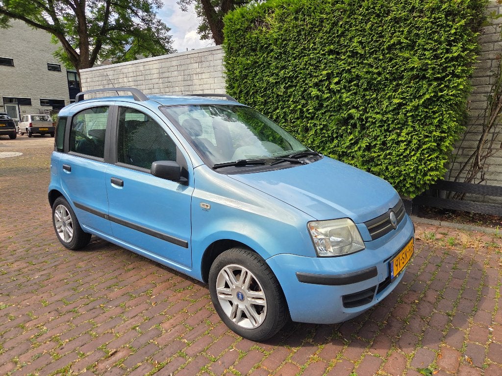 Fiat Panda 1.2 44KW 60PK 2006 Blauw, Voorwielaandrijving, Stof, Handgeschakeld, Particulier