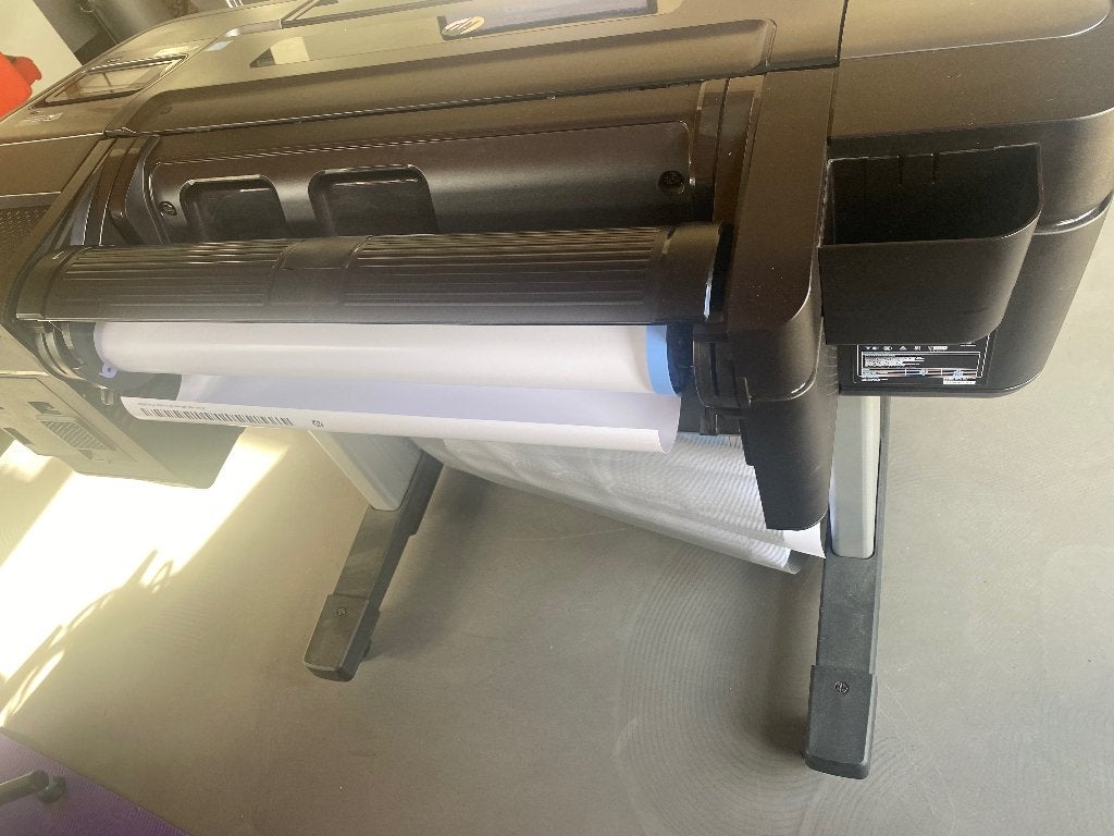HP DesignJet Z6 24” PostScript T8W15A A1 plotter, Computers en Software, Ophalen, Hp, Gebruikt, Kleur printen