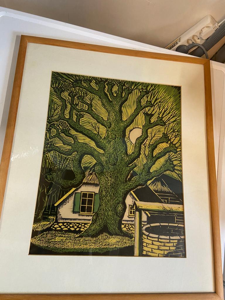 Ets vintage zwart groen gerl, Ophalen
