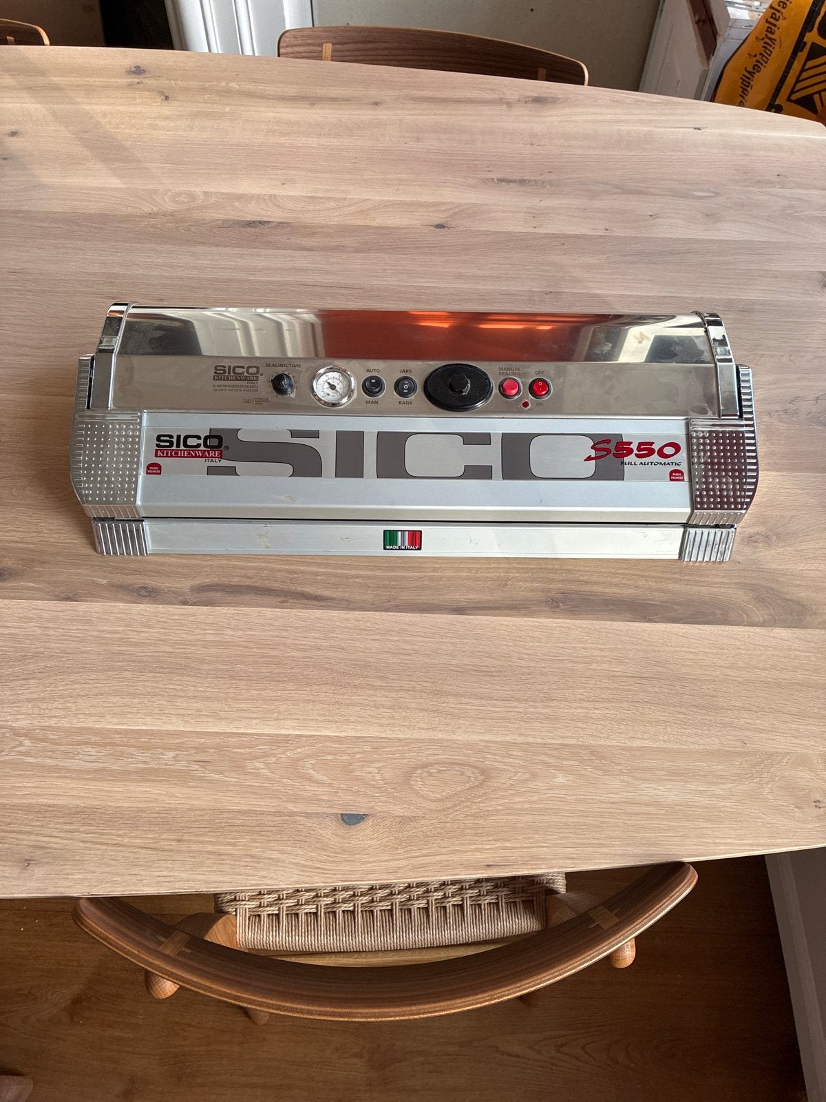 SICO S550 Vacuümmachine - Professionele Vacumeermachine, Ophalen of Verzenden, Zo goed als nieuw