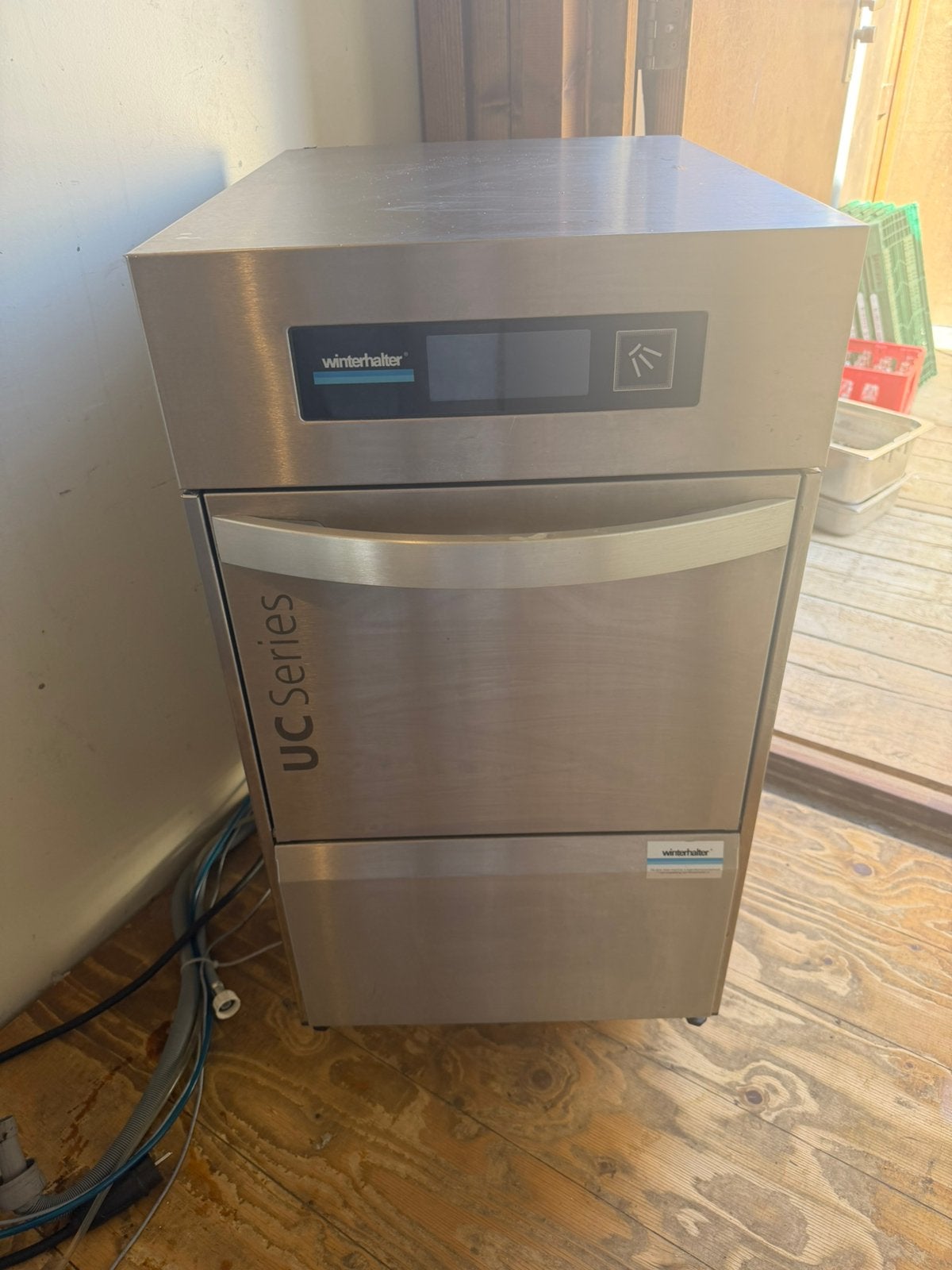 UC S Winterhalter vaatwasser/glazenspoel, Ophalen, Zo goed als nieuw, 60 cm of meer