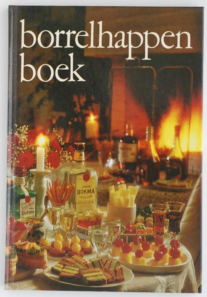 Borrelhappenboek - Kookboek Bokma Distilleerderijen 1980, Overige typen, Verzenden, Hans Belterman, Zo goed als nieuw